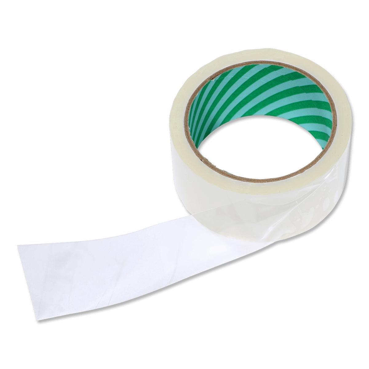 Transparent tape roll