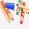 Oil-based pencil crayons pack of 6