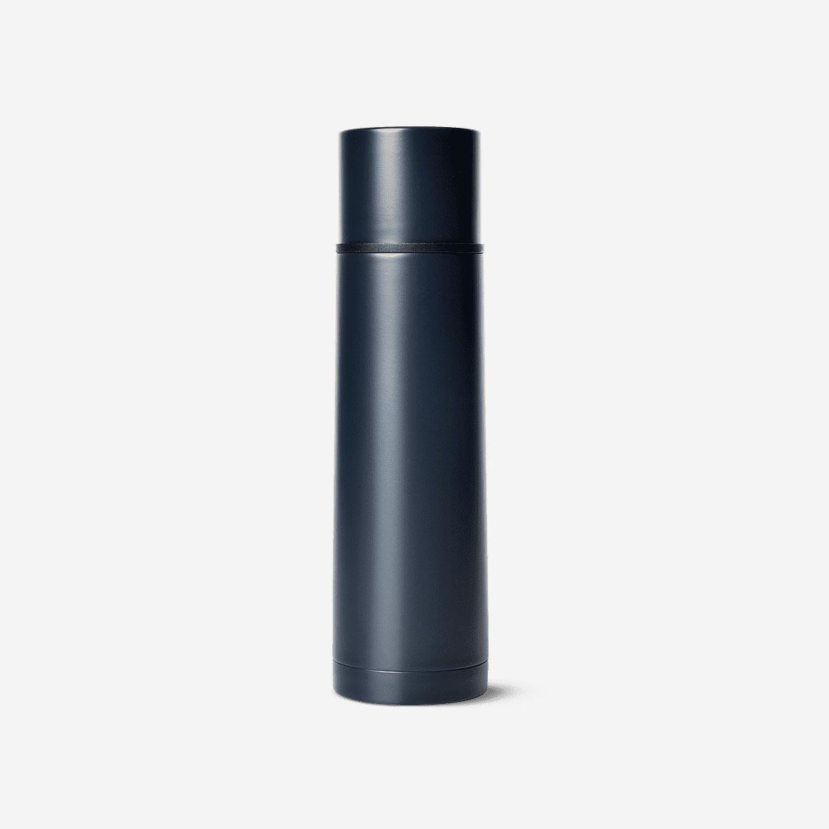 Navy Steel vacuum flask