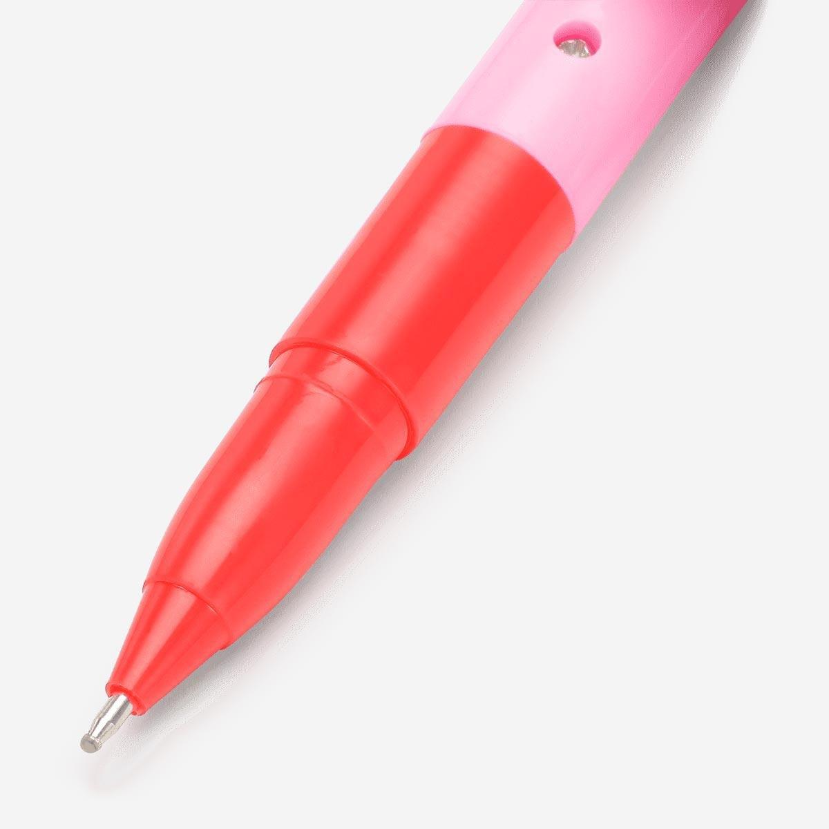 Red boxing ballpoint pen