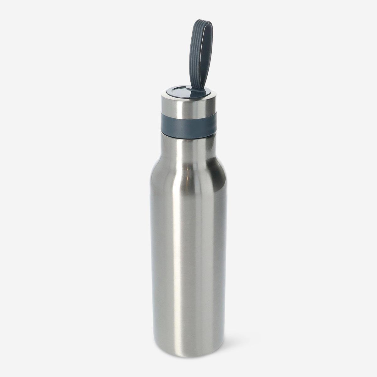 Silver Steel thermos flask. 500 ml