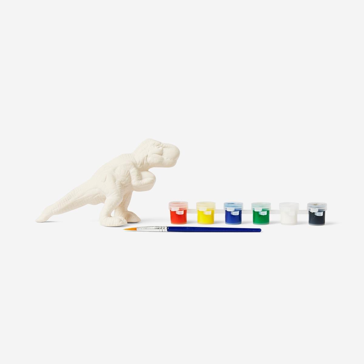 Dinosaur paint-your-own figure