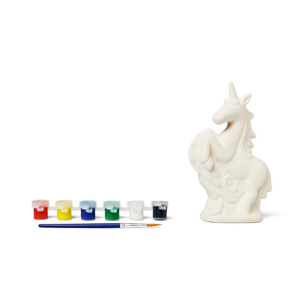 Unicorn paint-your-own figure