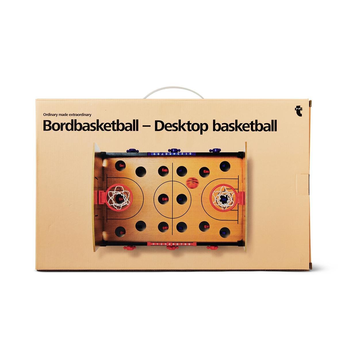 Desktop basketball game