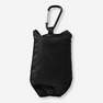 Black foldable tote bag