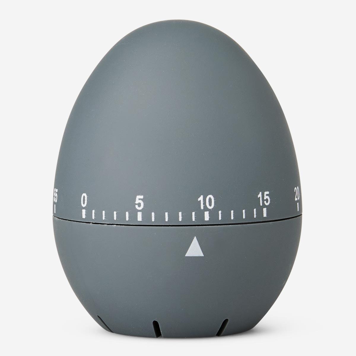 Grey Egg shaped timer