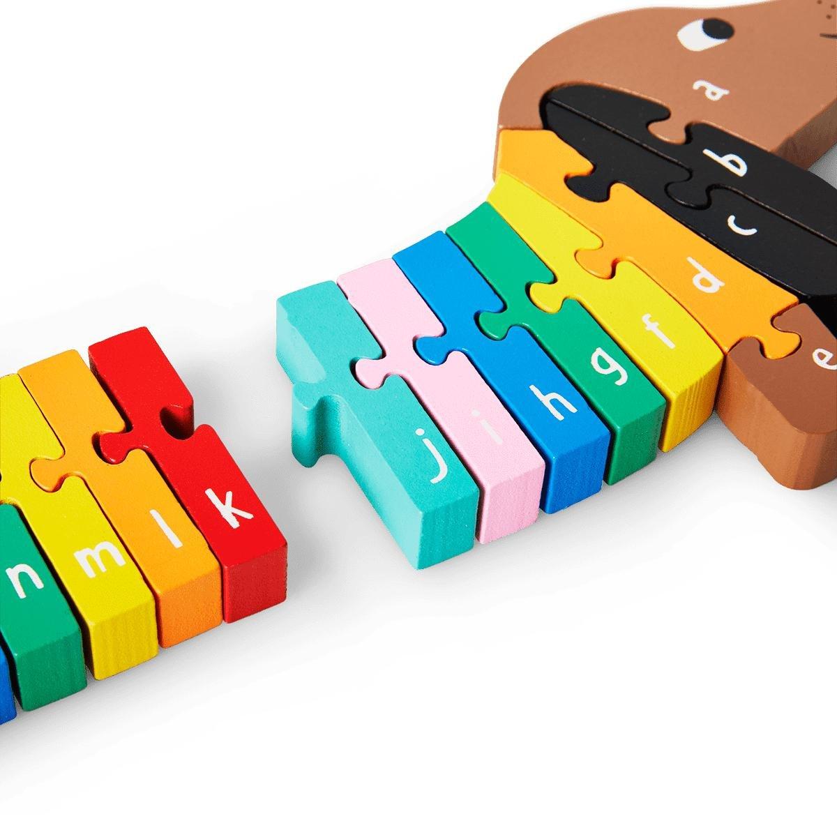 Multicolour dog puzzle