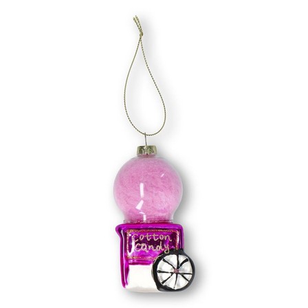 Pink Christmas Bauble. Candyfloss Machine