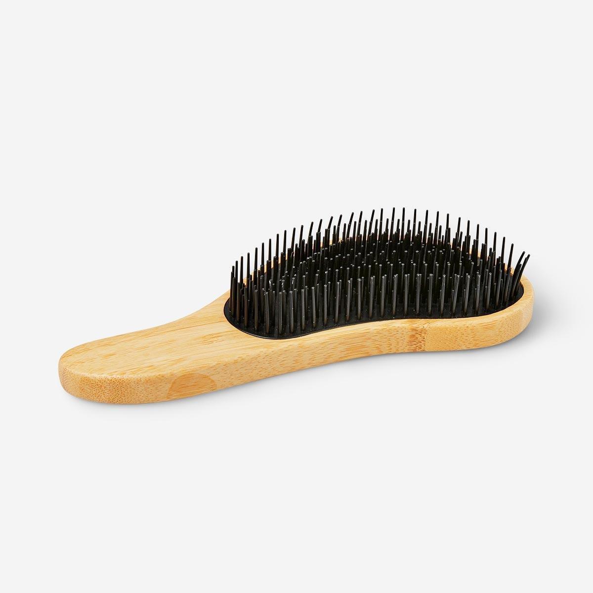 Brown Bamboo detangler brush