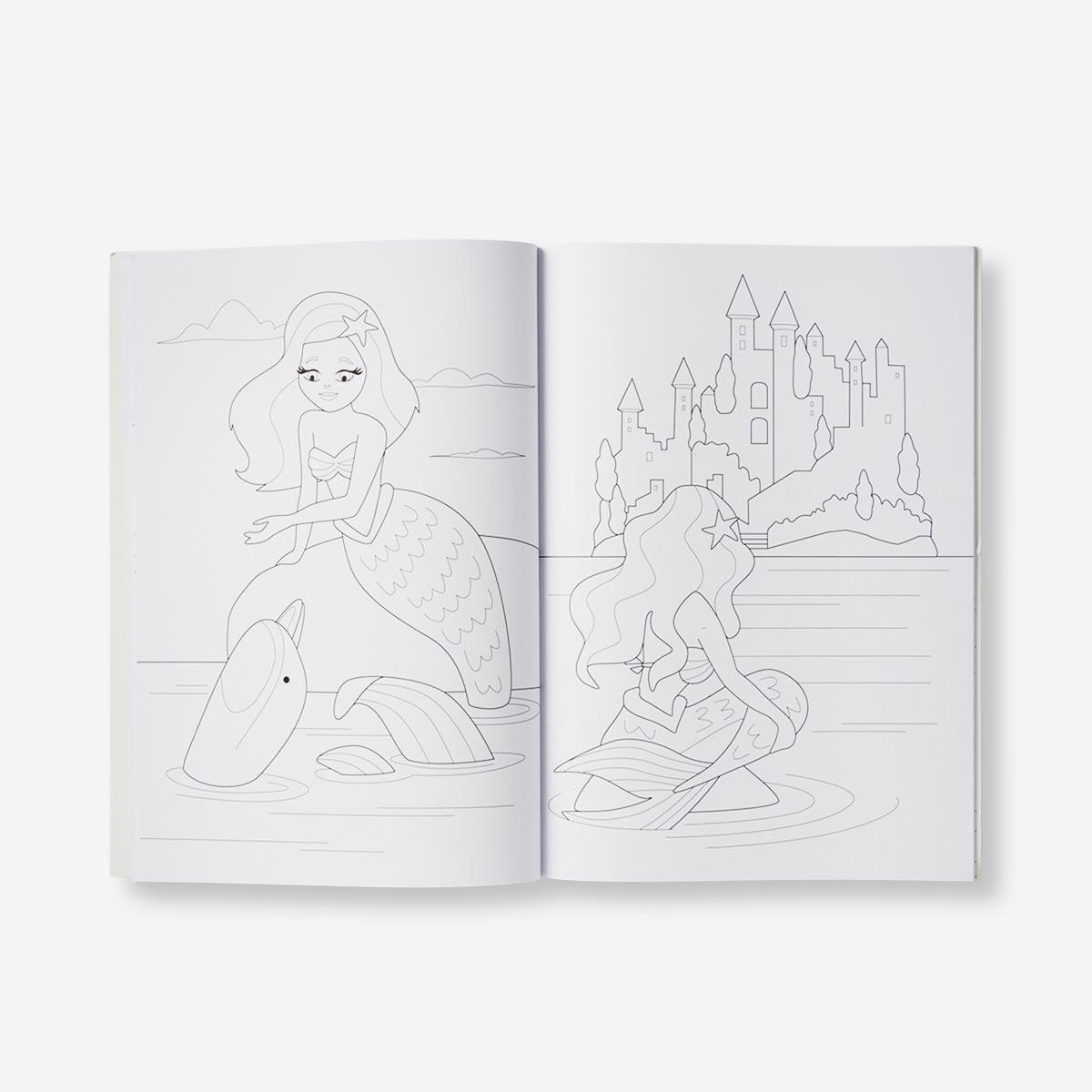 Fairy tale colouring book