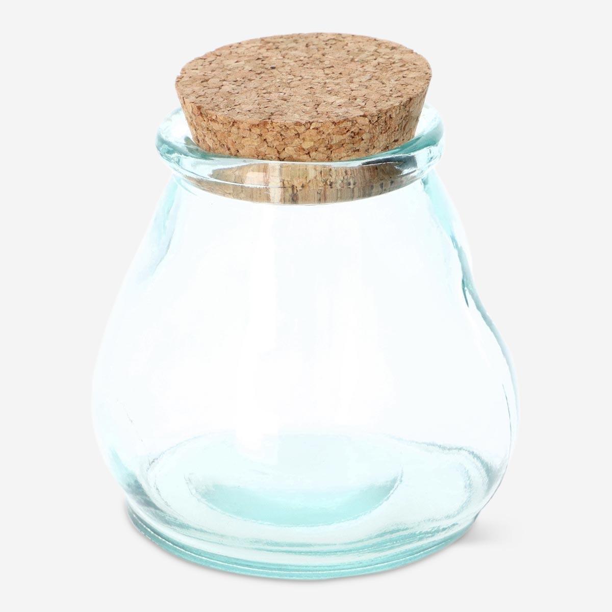 Glass jar. 380 ml