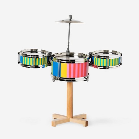 Multicolour drum kit