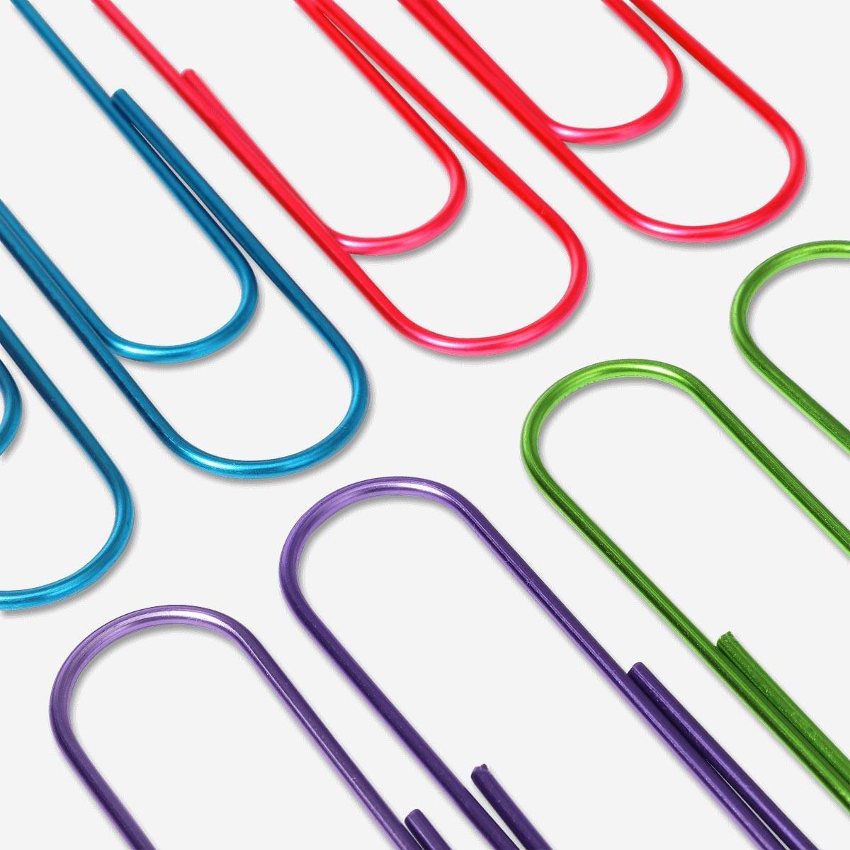 Giant metal paper clips