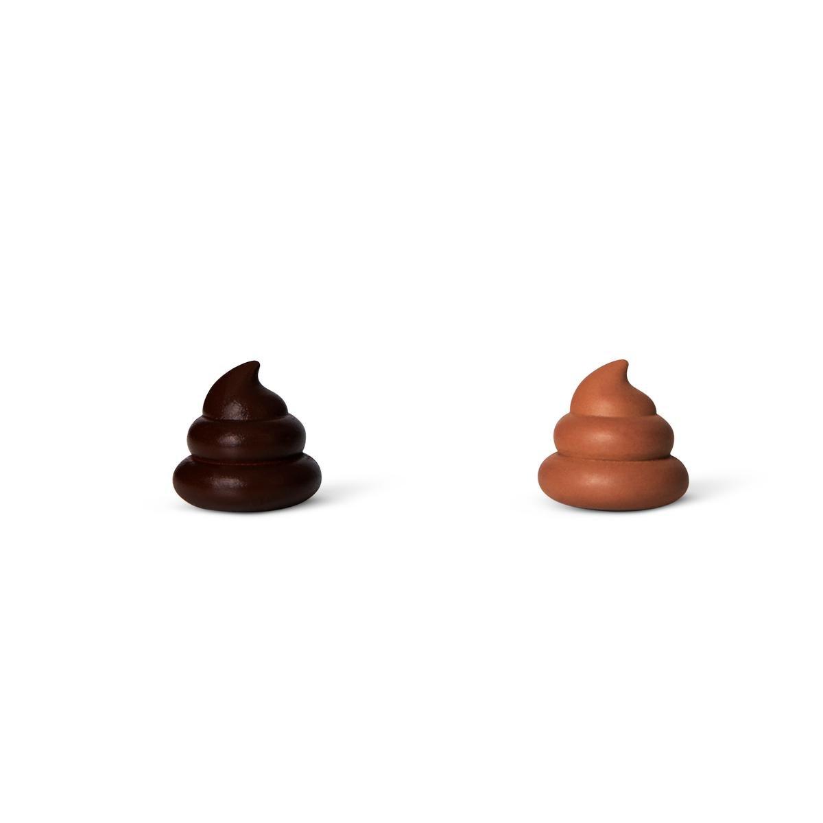 Brown poo curling