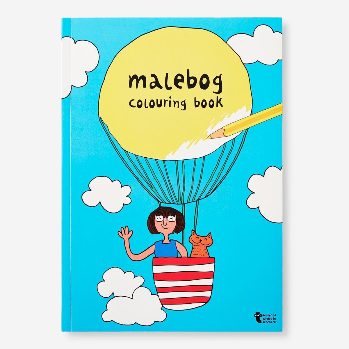 Multicolour colouring book