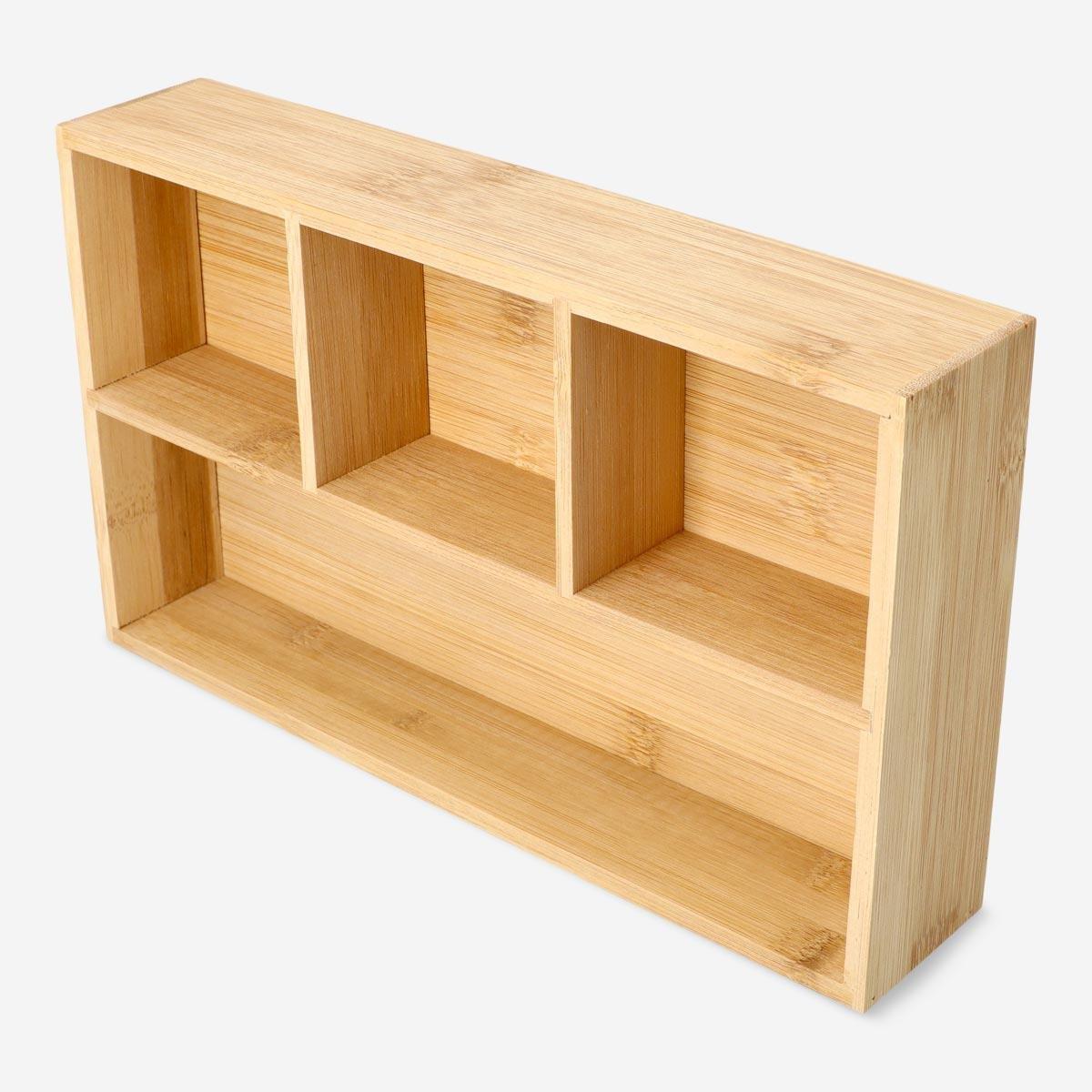 Wooden Make-up organiser