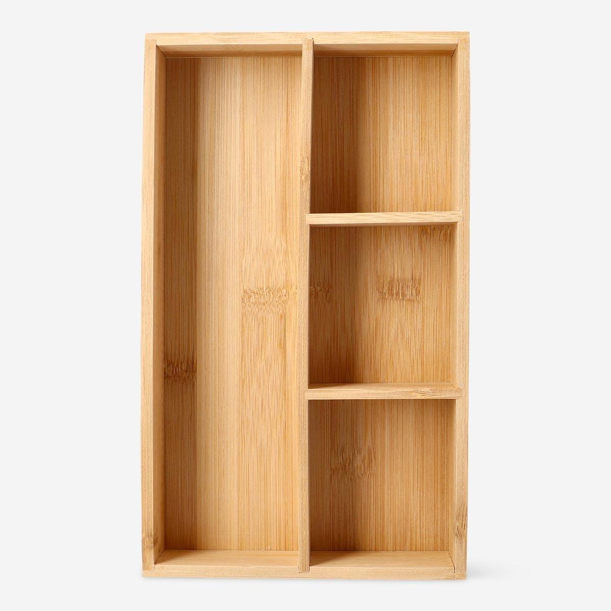 Wooden Make-up organiser