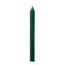 Green candle. 25 cm