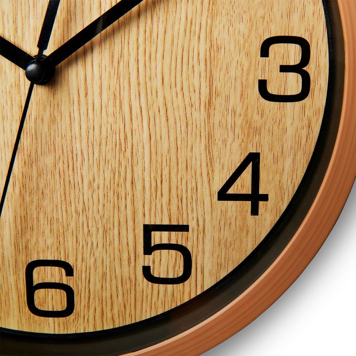 Wooden wall clock