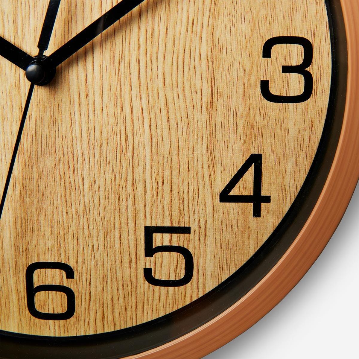 Wooden wall clock