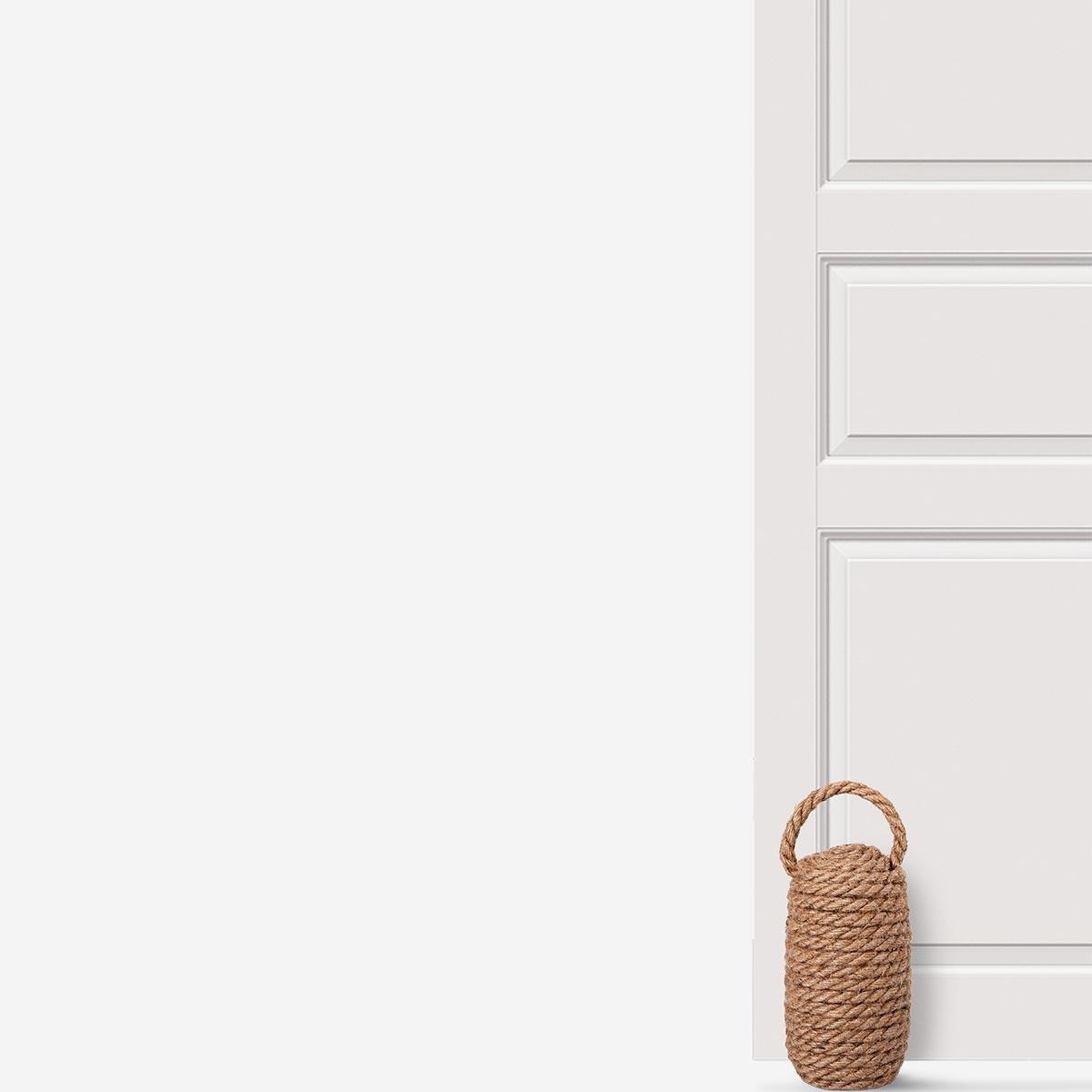 Jute door stopper