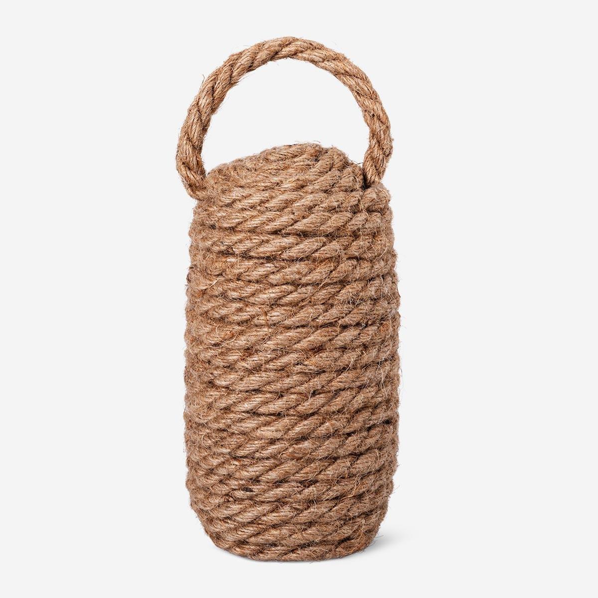 Jute door stopper