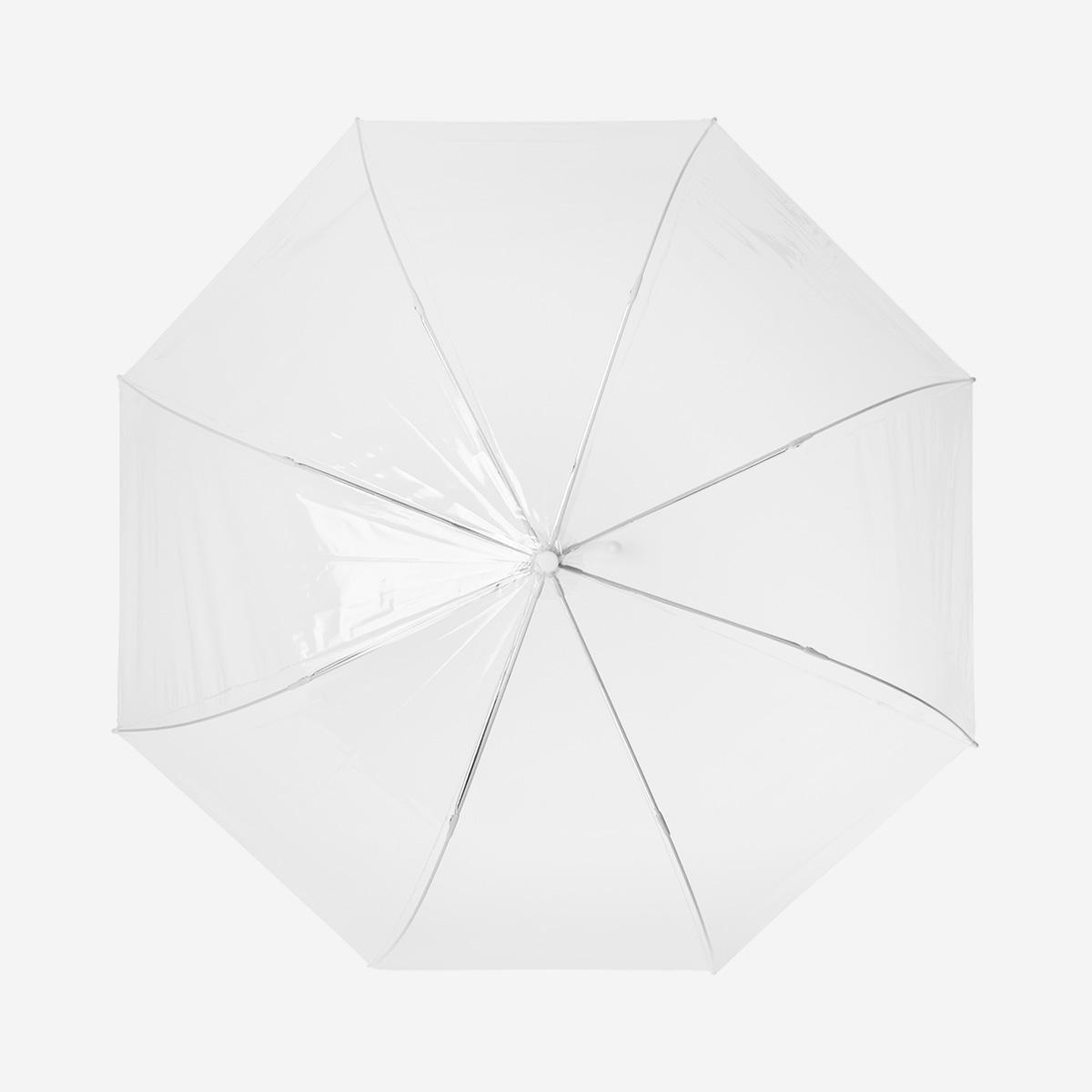 Transparent umbrella