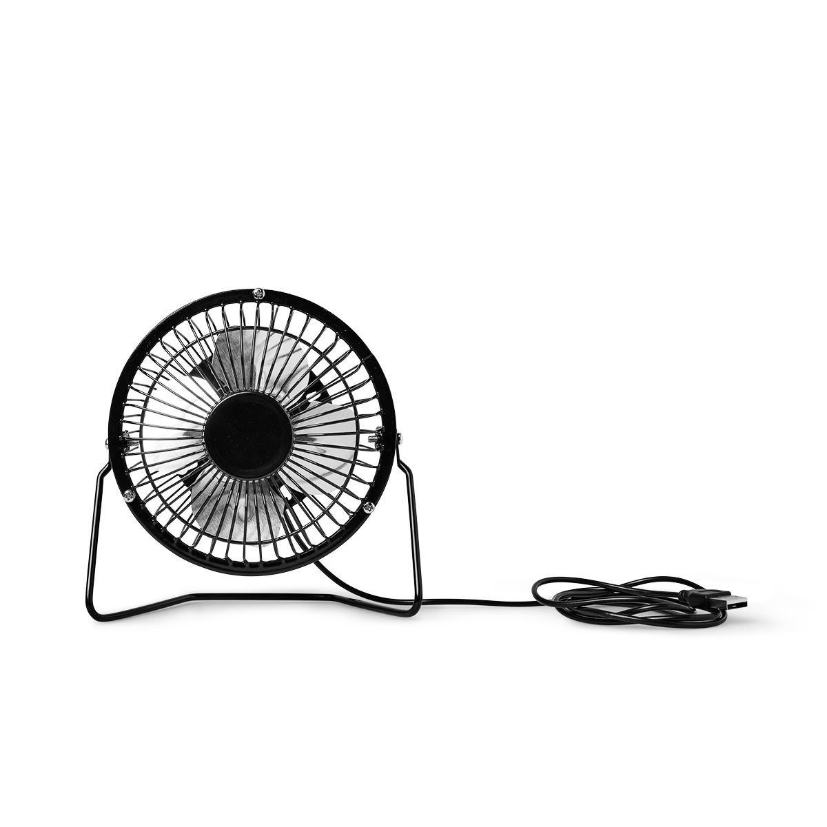 Black USB fan