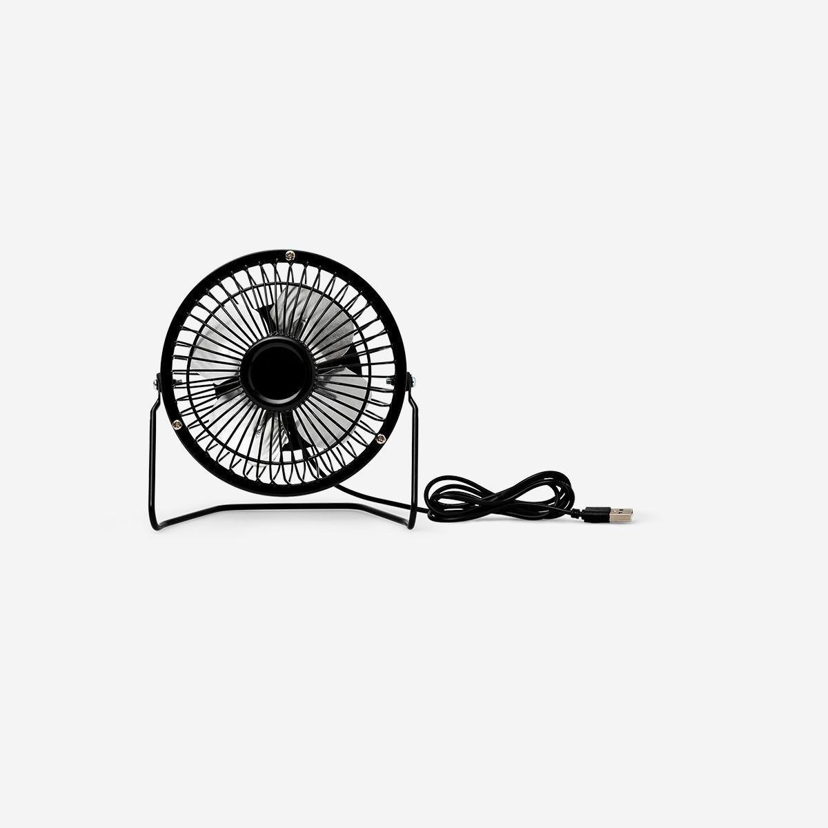 Black USB fan