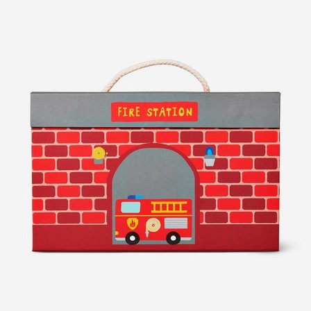 Fire station play suitcase