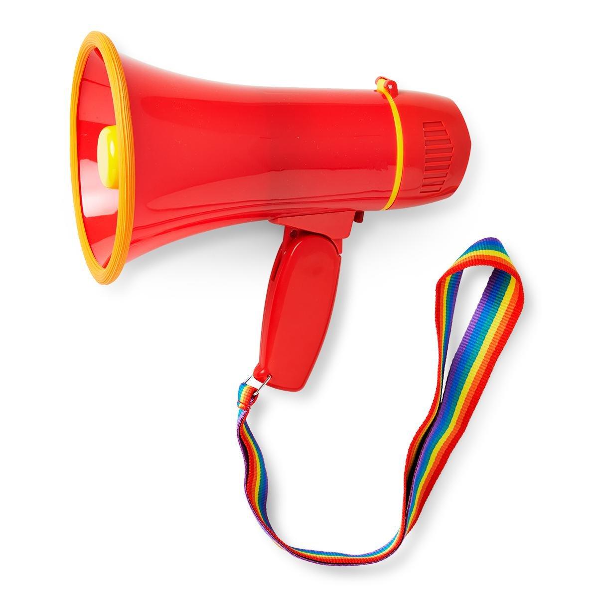 Plastic megaphone