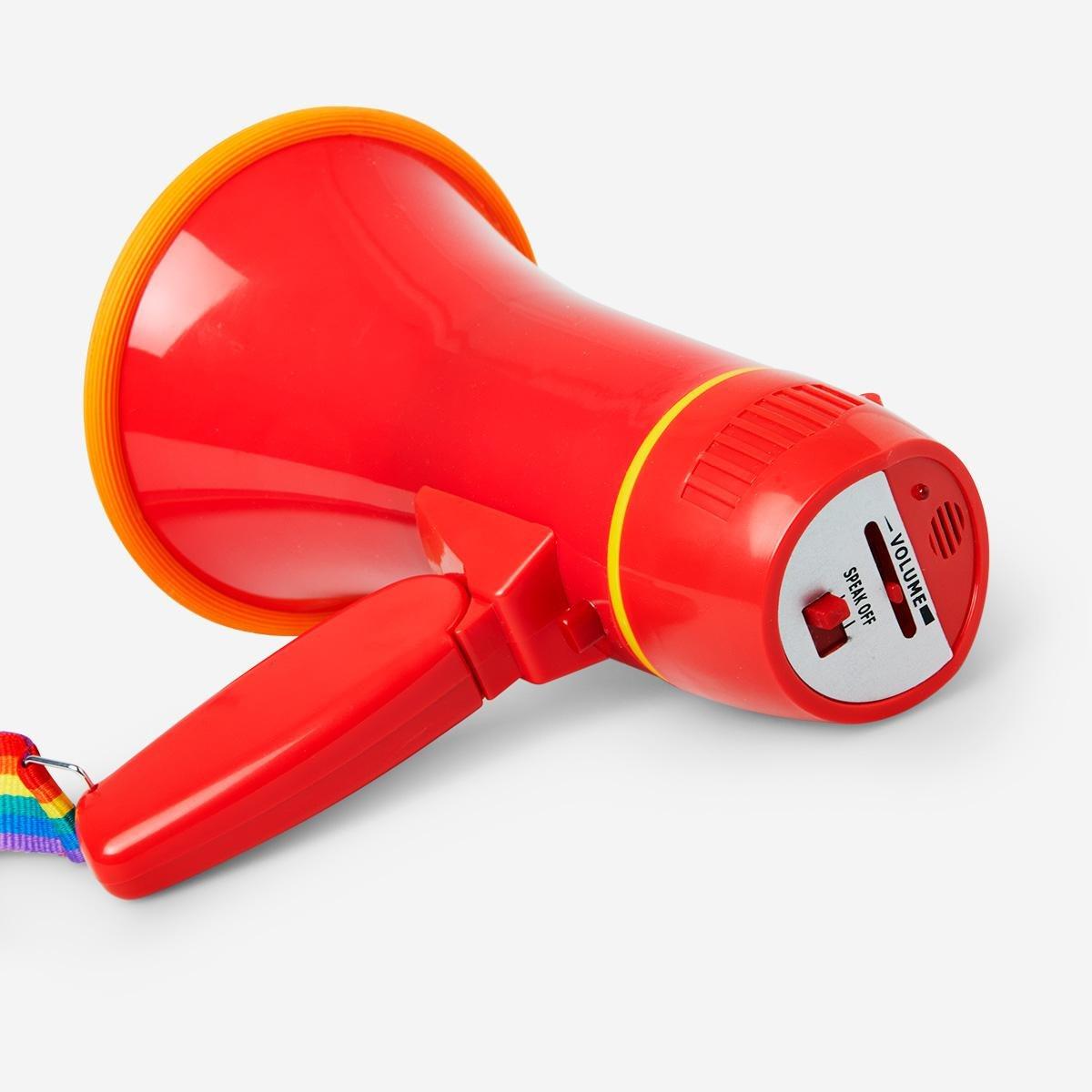 Plastic megaphone