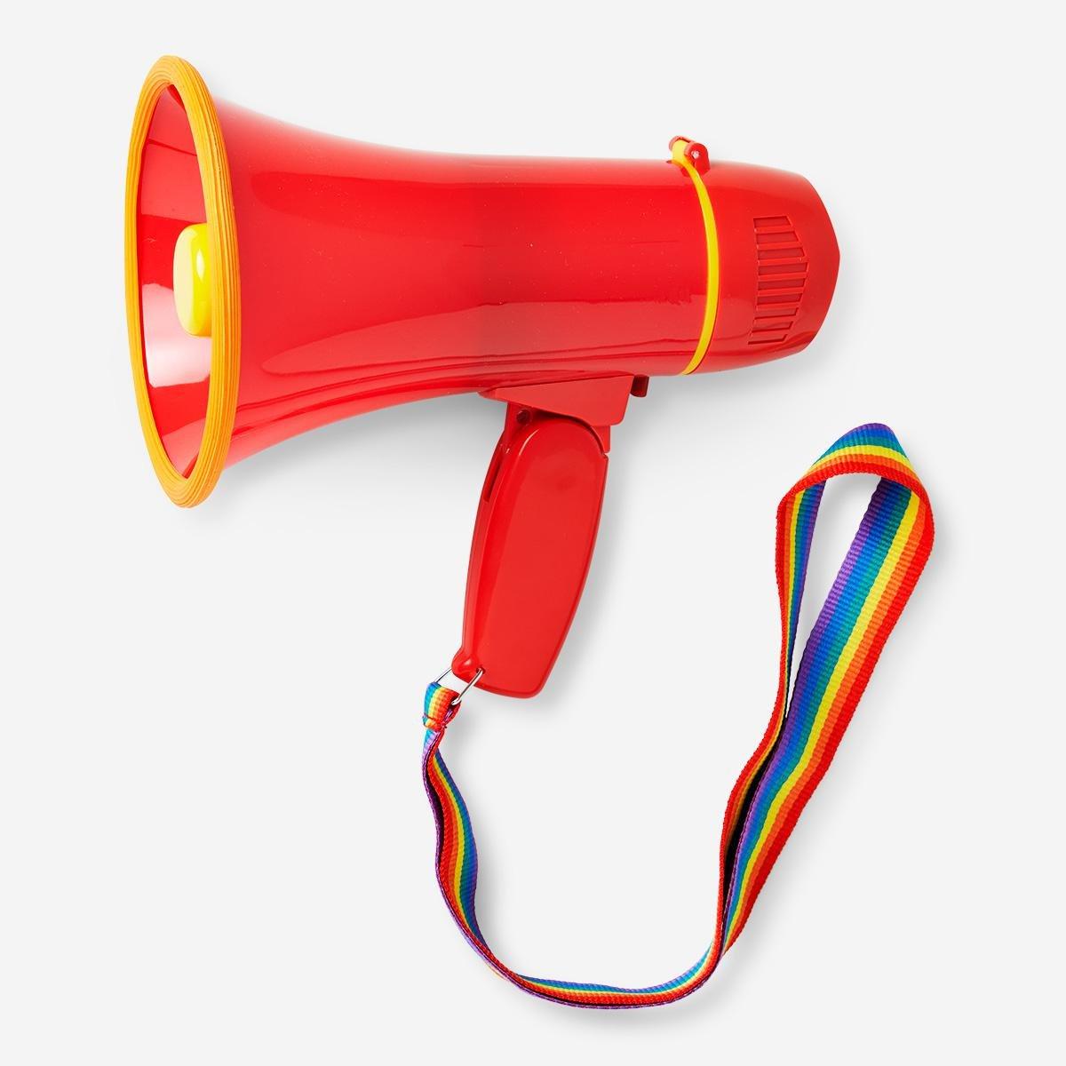 Plastic megaphone