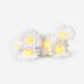 Yellow floral string lights
