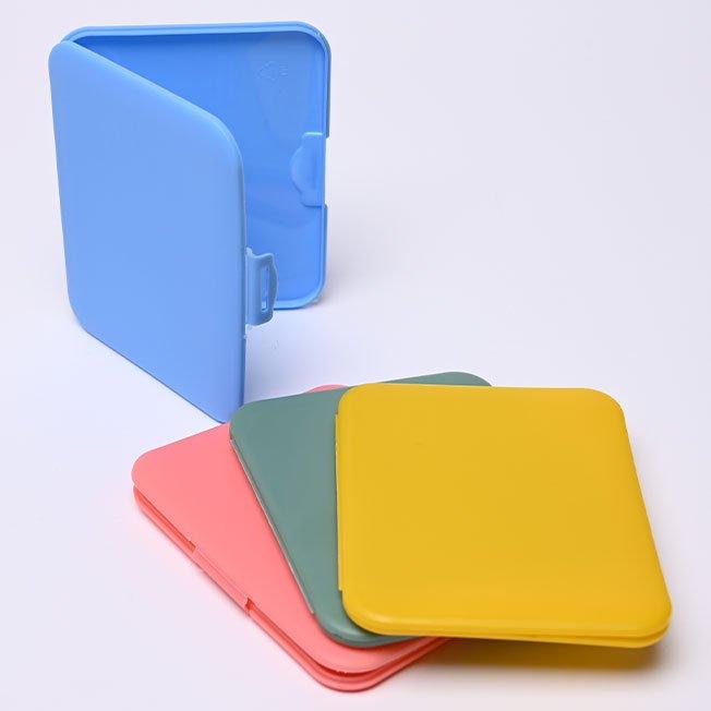 Blue mask case