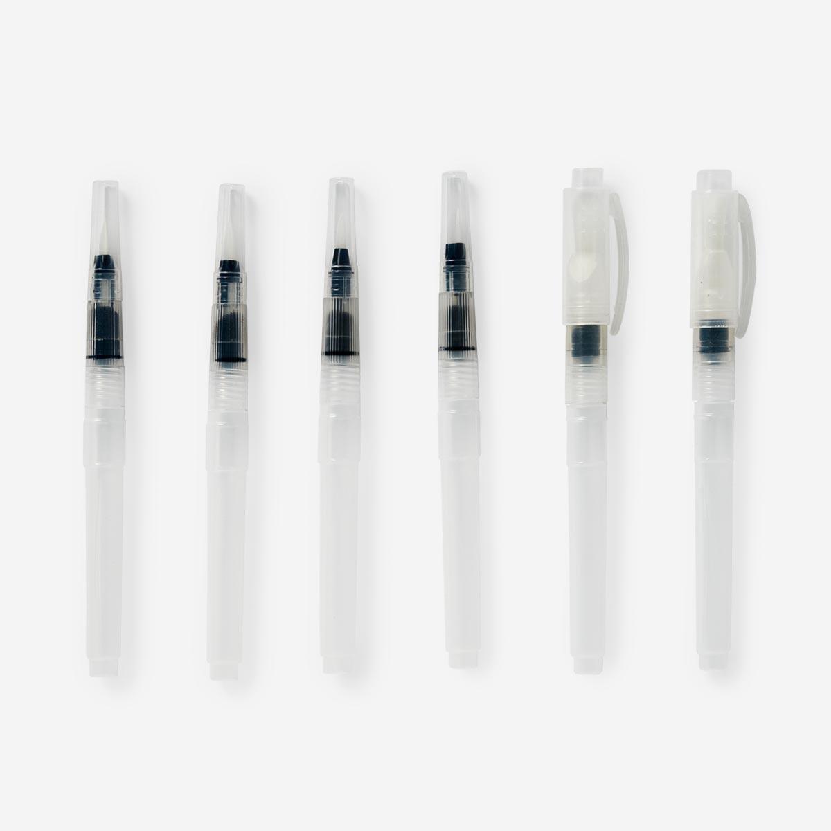 Watercolour brush. 6 pcs