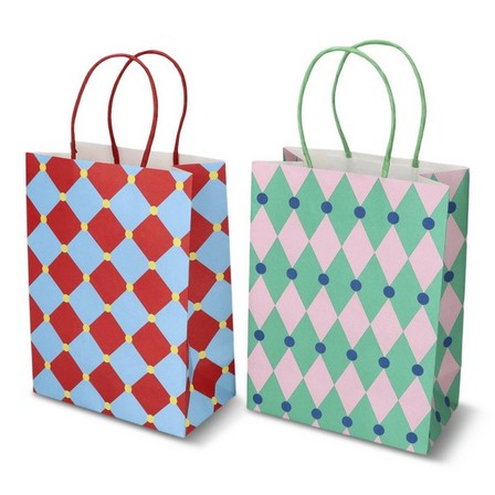 Multicolour gift bags