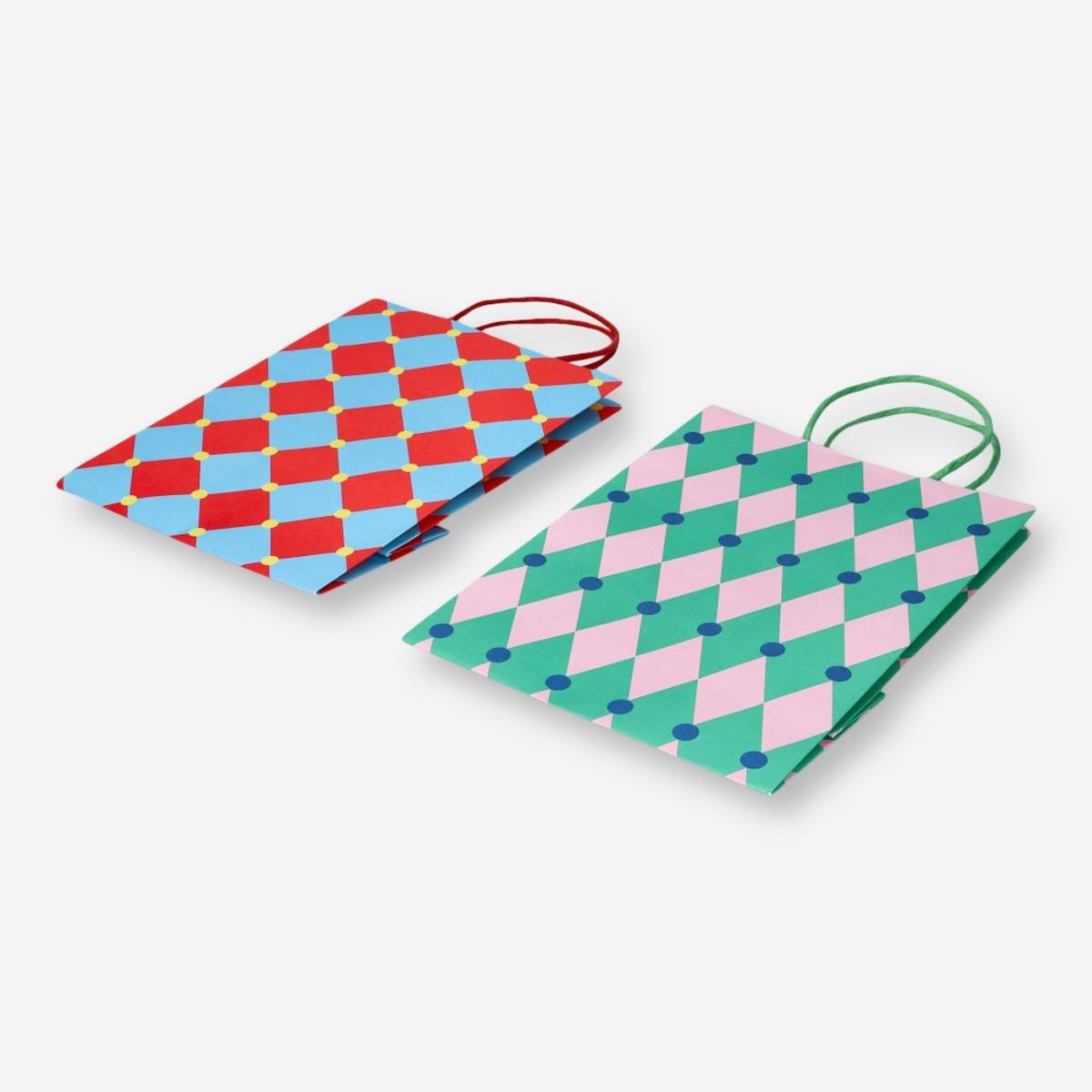 Multicolour gift bags