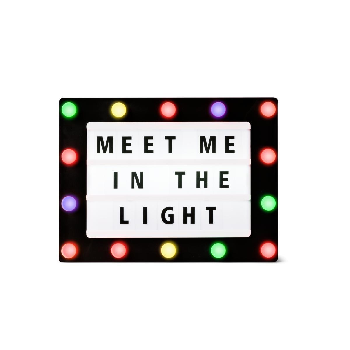 Multicolour light box. a5