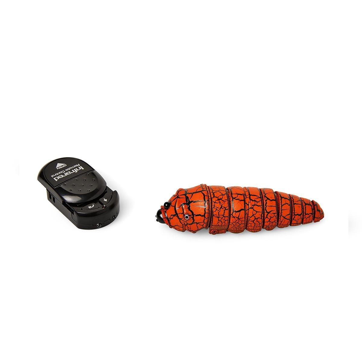 Red remote controlled caterpillar