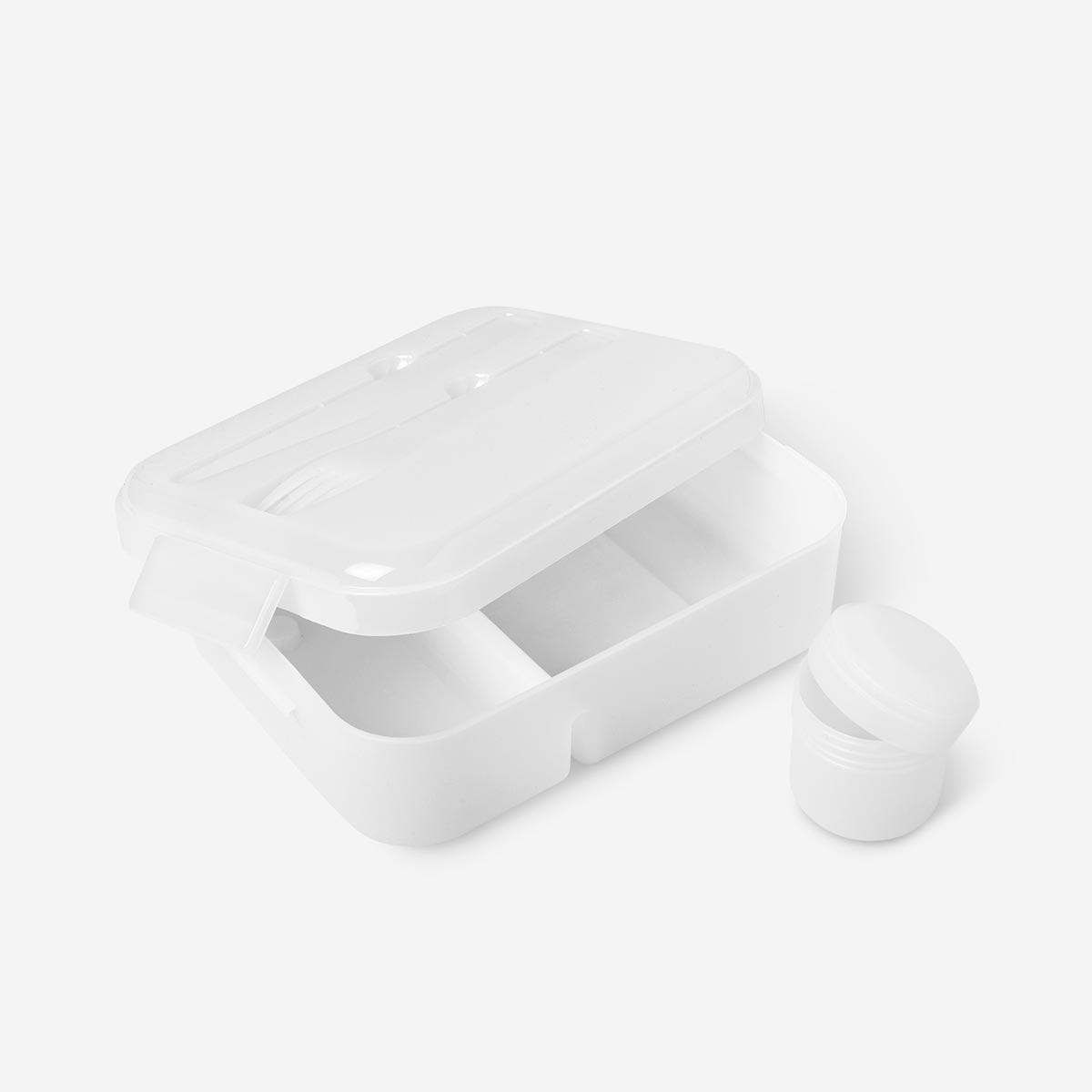 White lunch box