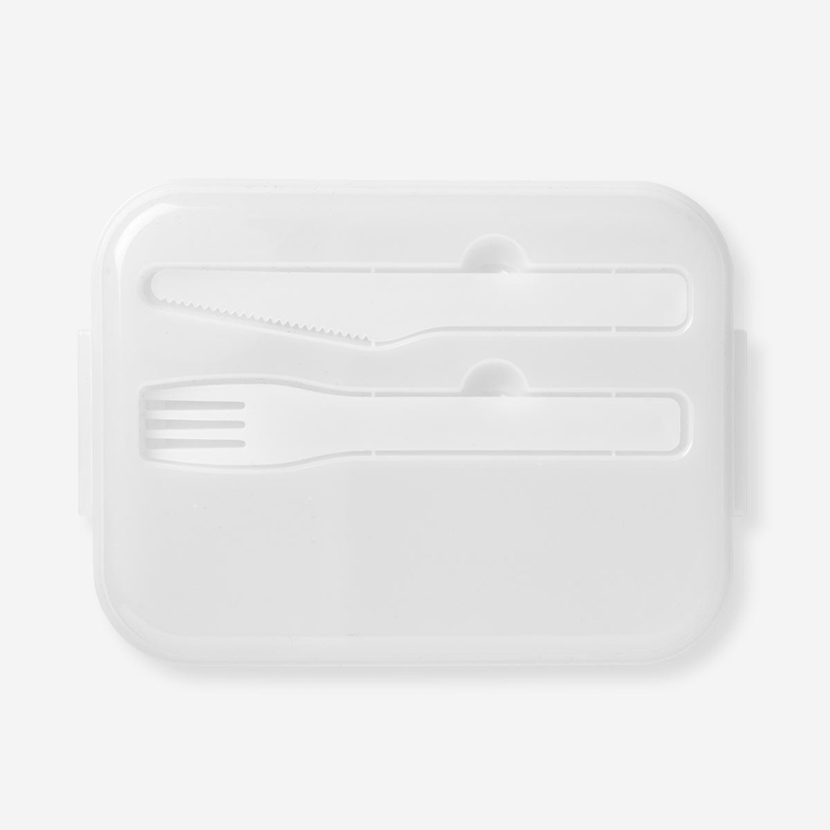 White lunch box