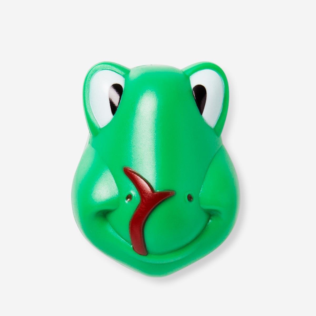 Green snake wall toothbrush holder