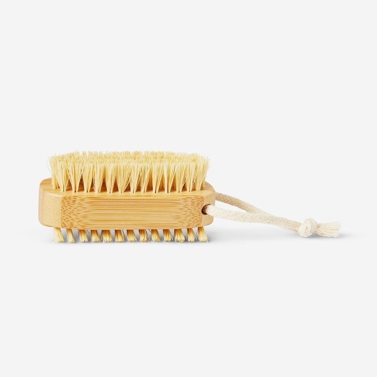 Beige Bamboo nail brush