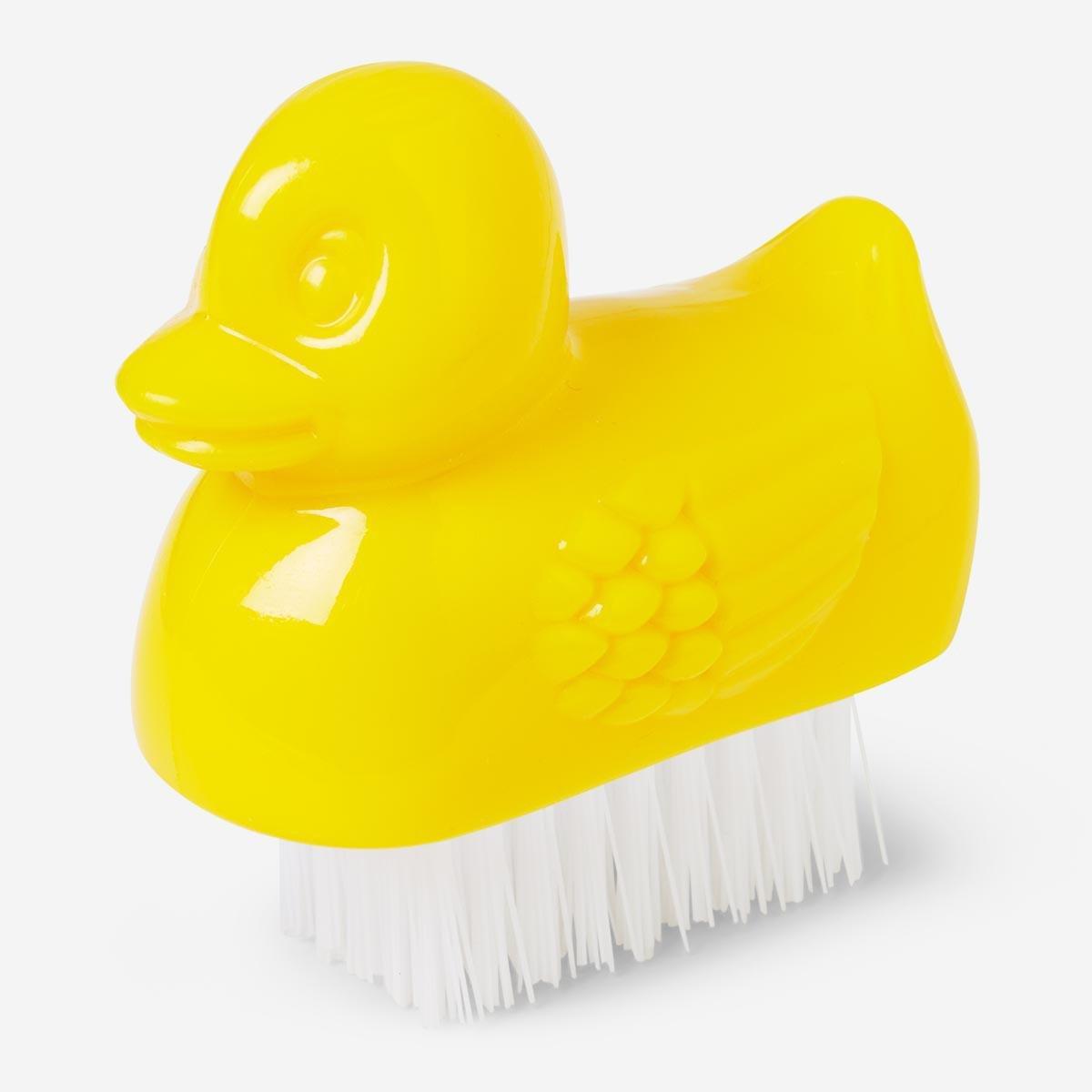 Yellow duck nailbrush