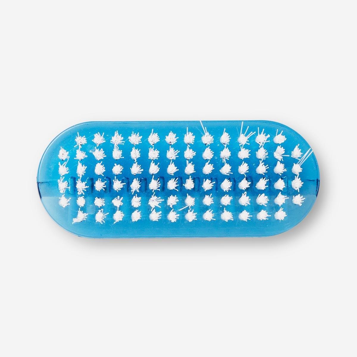 Blue recycled plastic nail brush