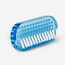 Blue recycled plastic nail brush