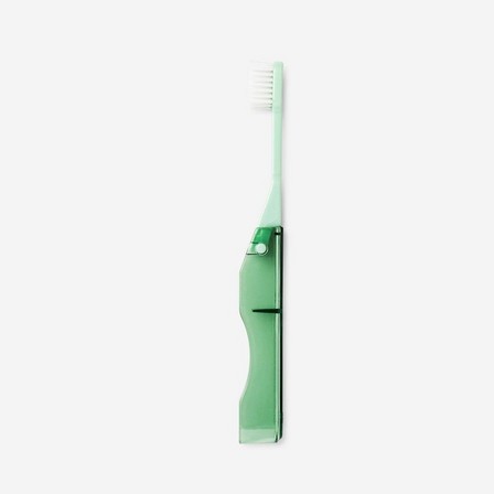 Green travel toothbrush