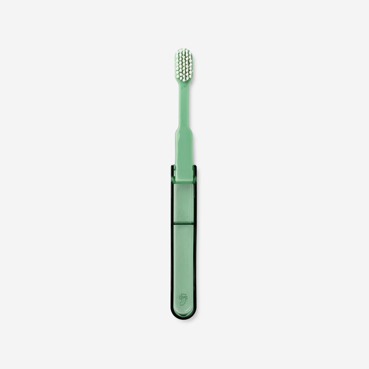 Green travel toothbrush