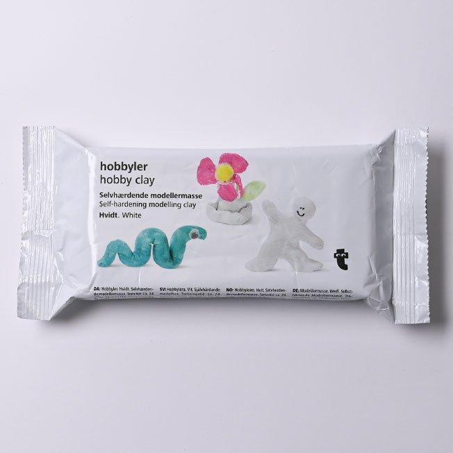 White Self-hardening Hobby clay
